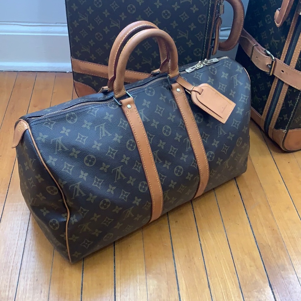 Louis Vuitton Boston keepall 45 Travel Bag.